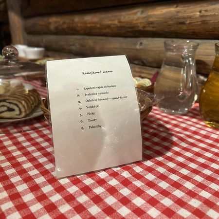 Gazdovsky Dvor B&B S Mini Wellness Bešeňová Eksteriør bilde